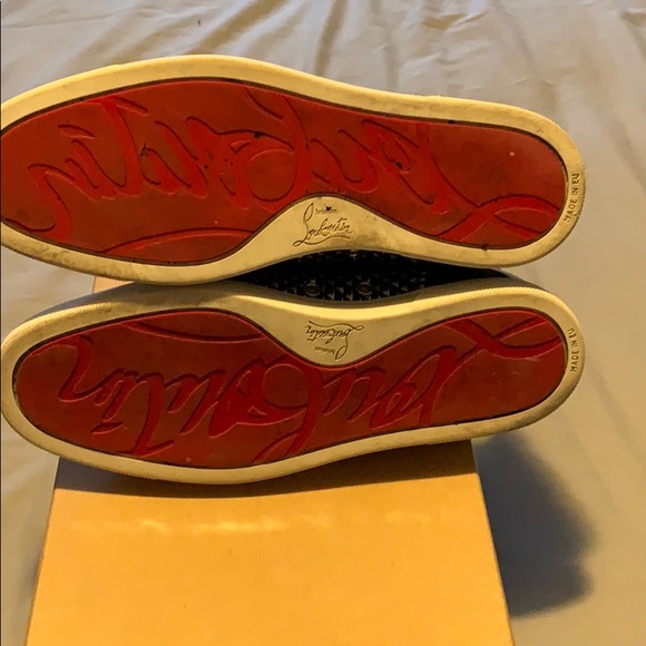 Authentic Christian louboutin sneakers sz 41.5 main image 7